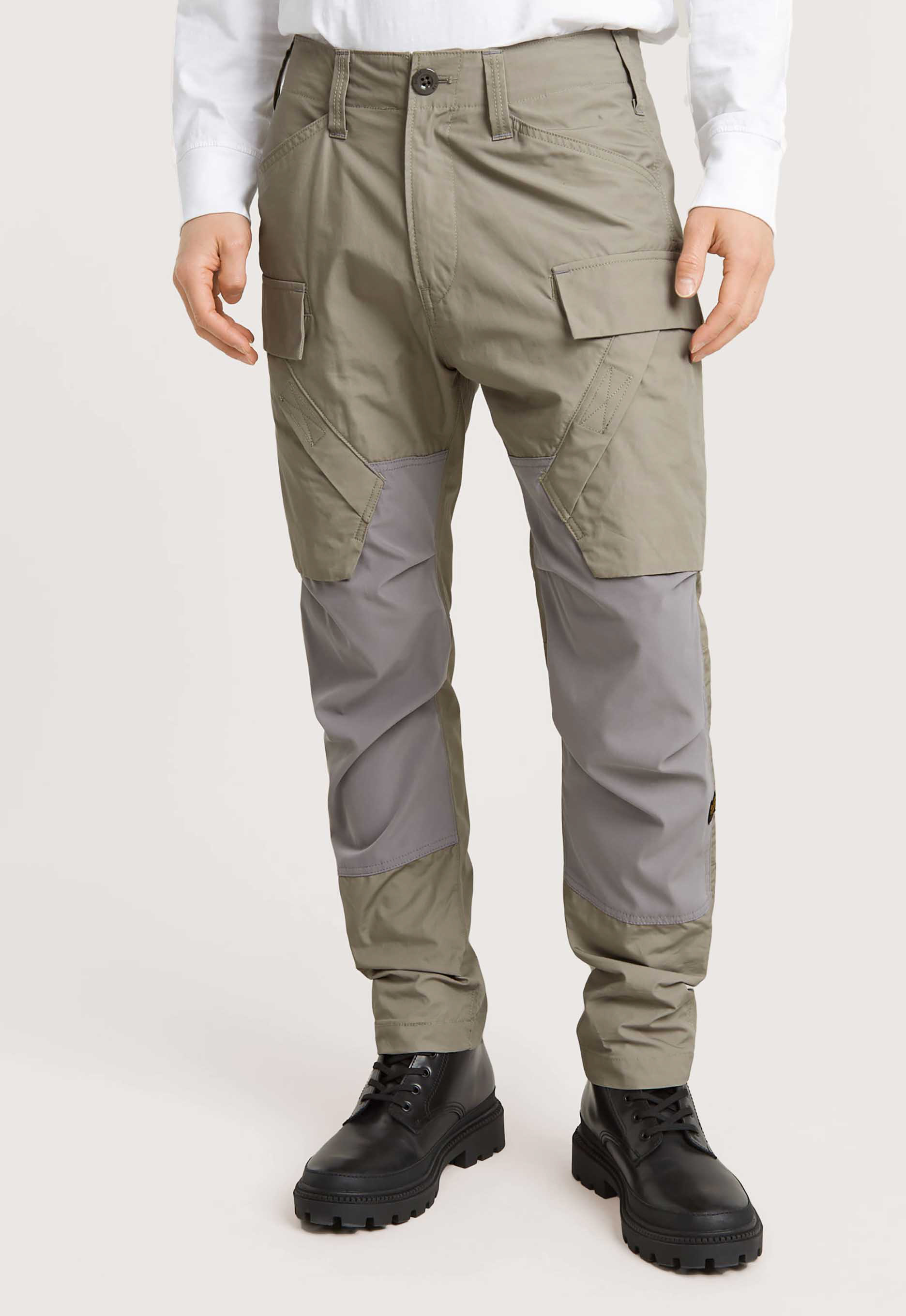 G-Star RAW 3D Regular Tapered Cargo Broek 3.0 Beige Heren