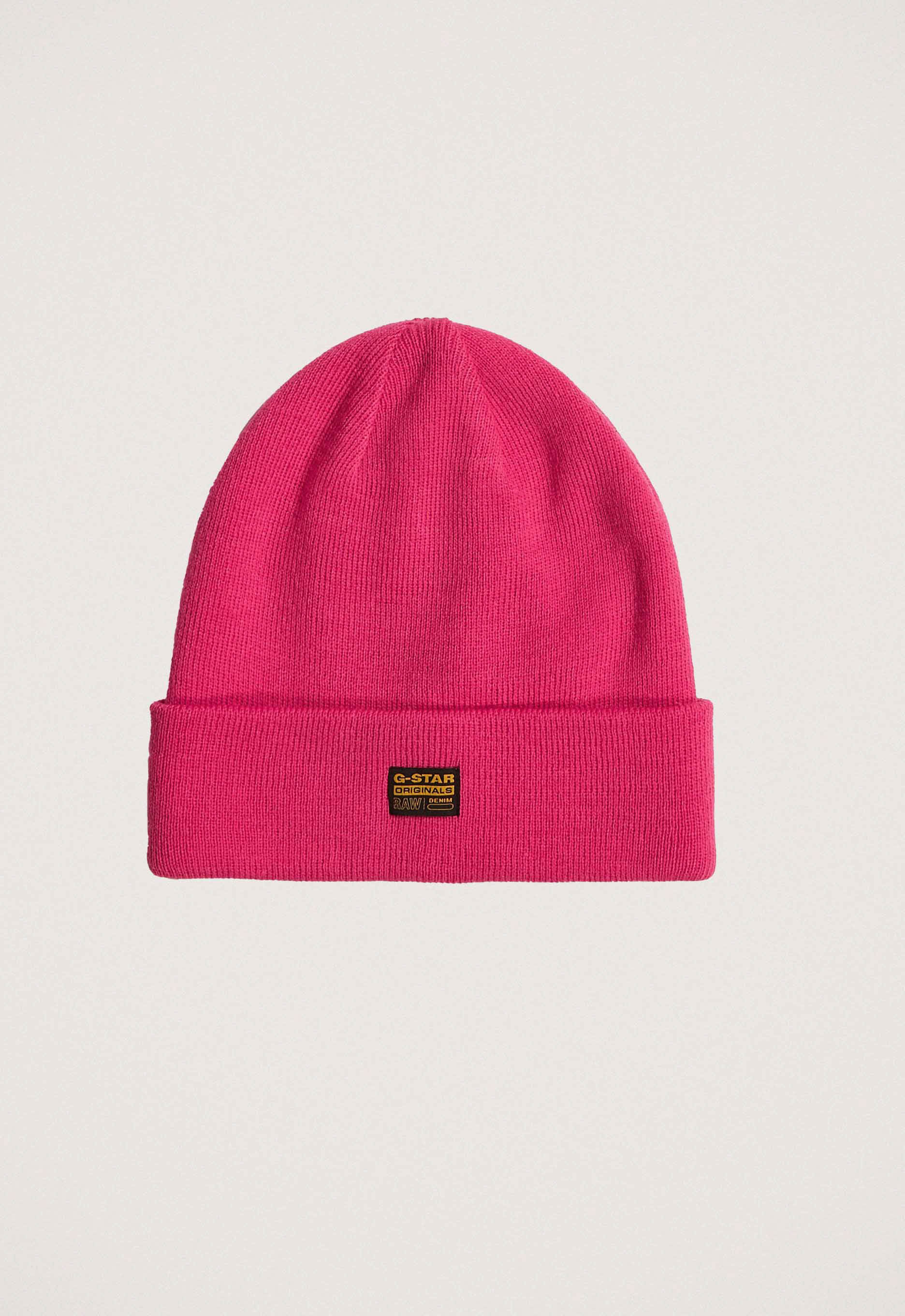 G-Star Raw Beanie met labeldetail model 'Effo'