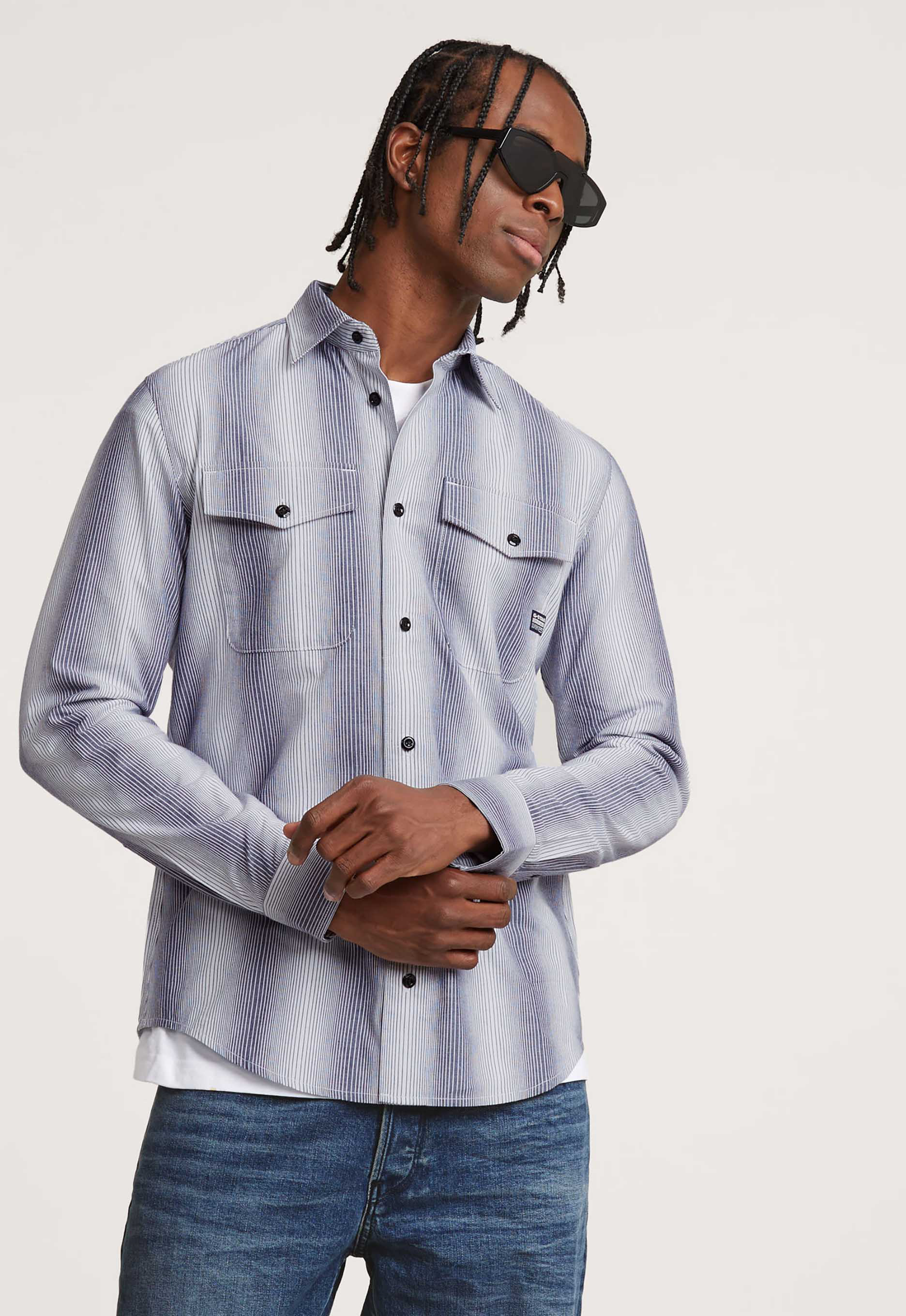 G-Star RAW Marine Slim Shirt Meerkleurig Heren