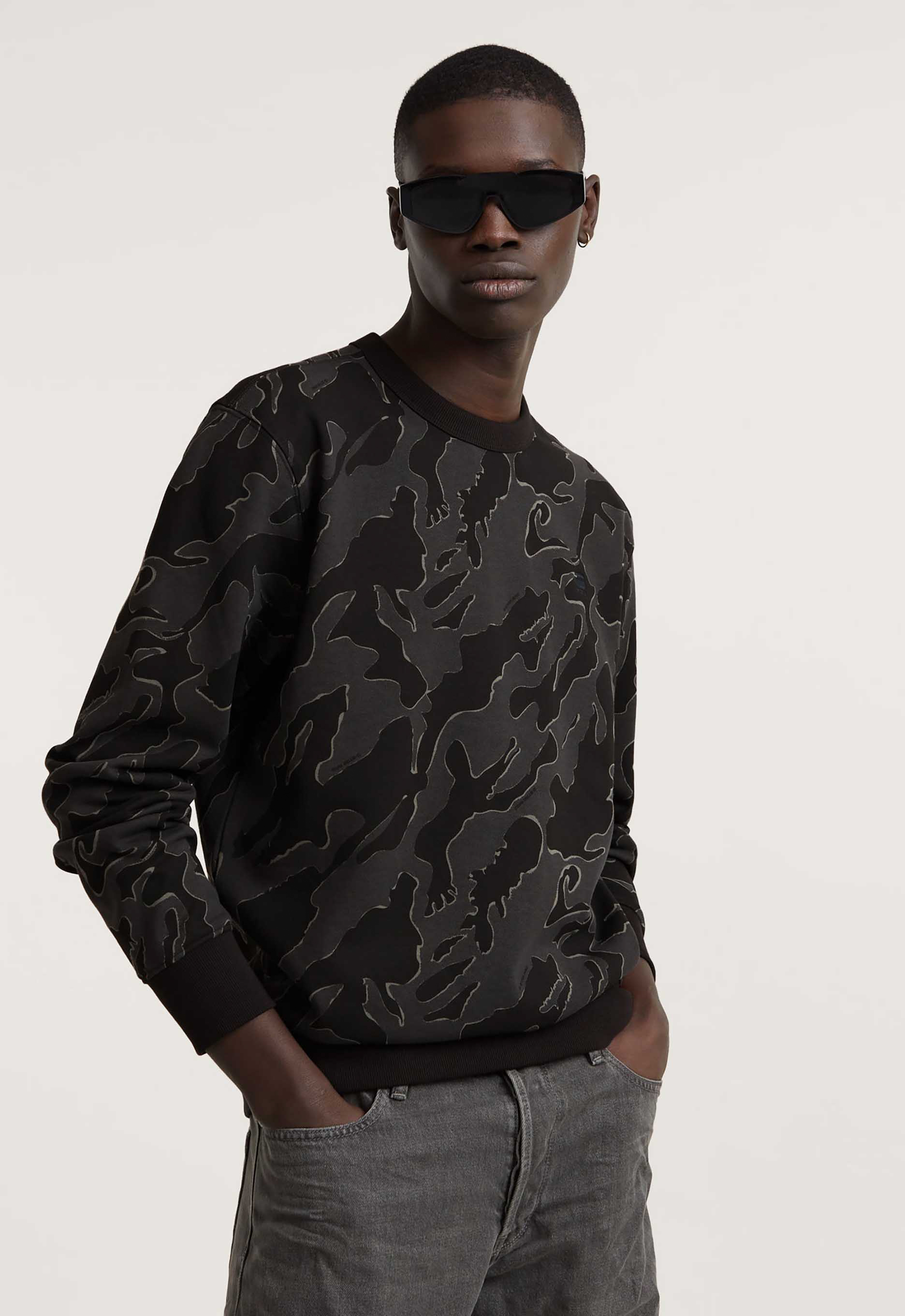 G-star raw Island Camo Sweater
