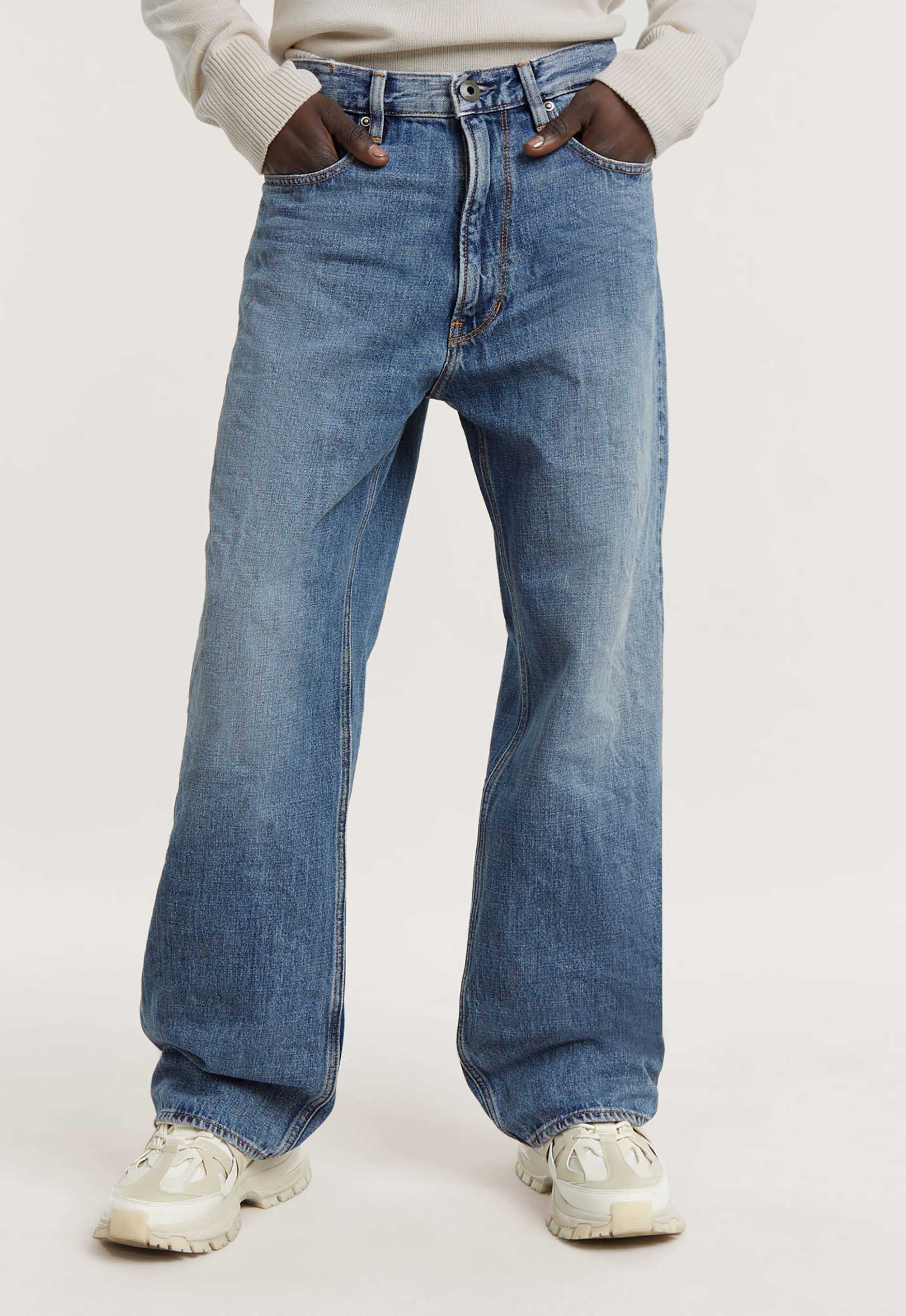 G-Star RAW Type 96 Loose Jeans Midden blauw Heren