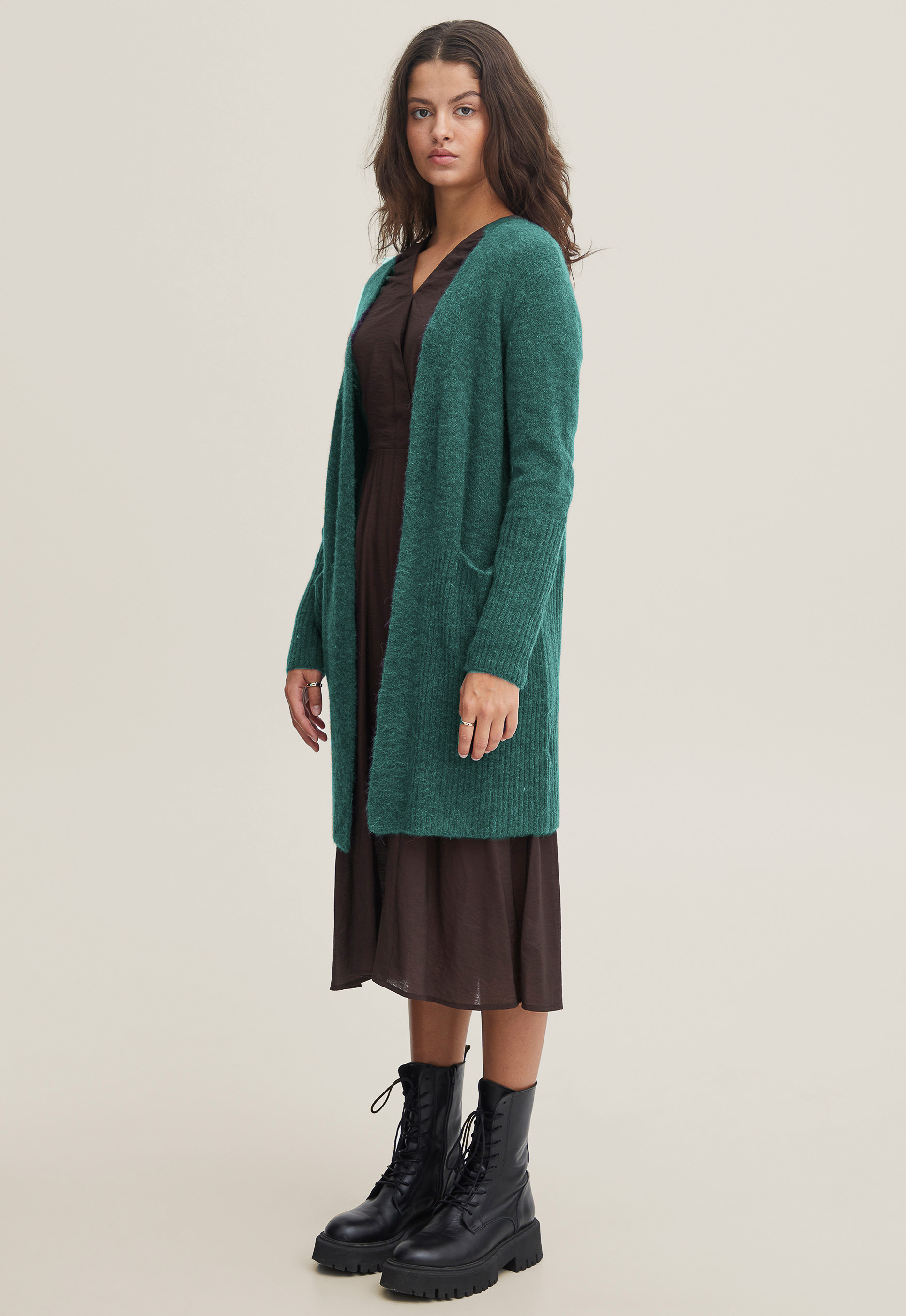 Ichi Kamara Knit Long Vest Ichi Kamara Knit Long Vest