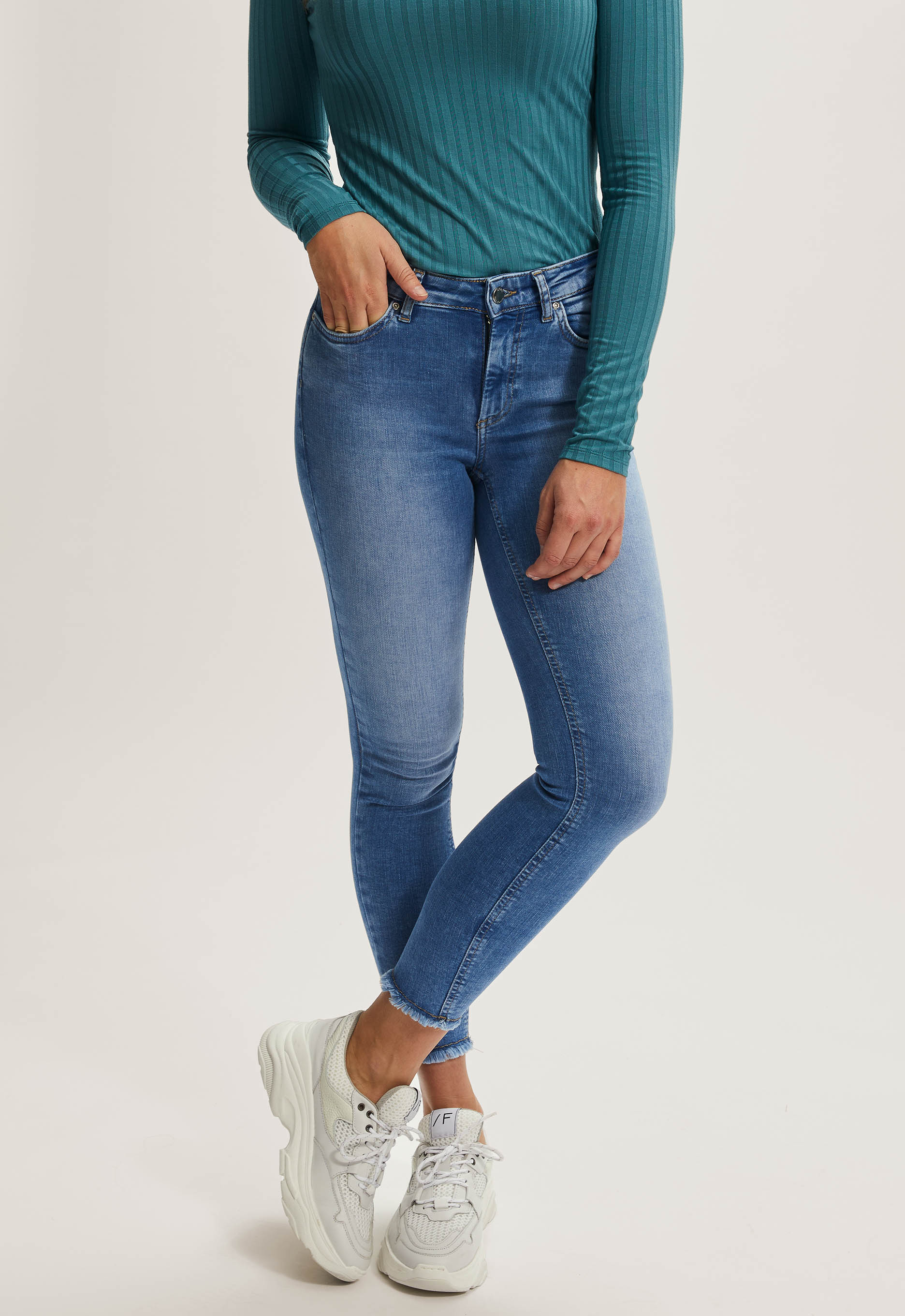 Only Blush Midwaist Skinny Jeans
