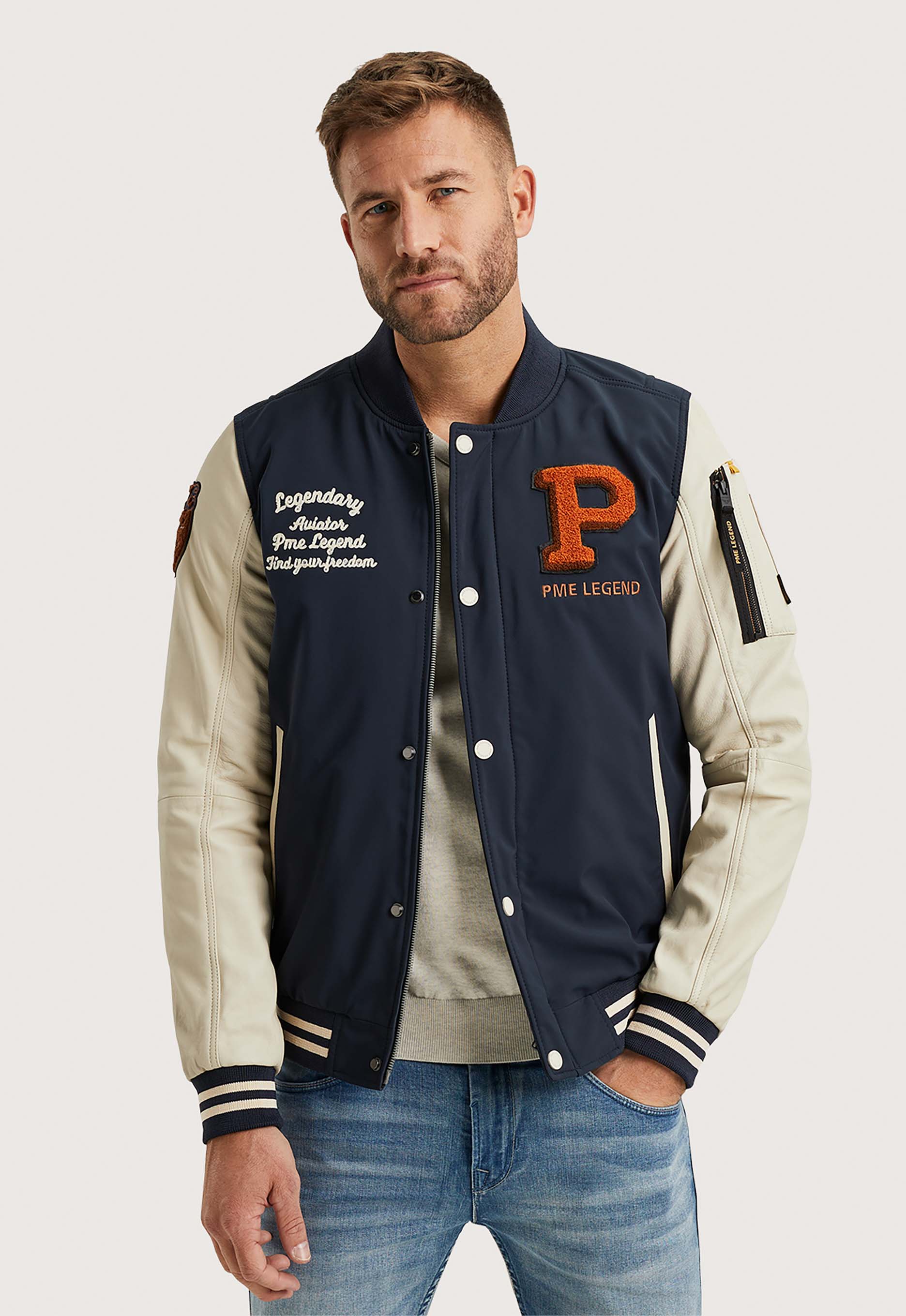 Pme legend Ridger Varsity Bomber Jas