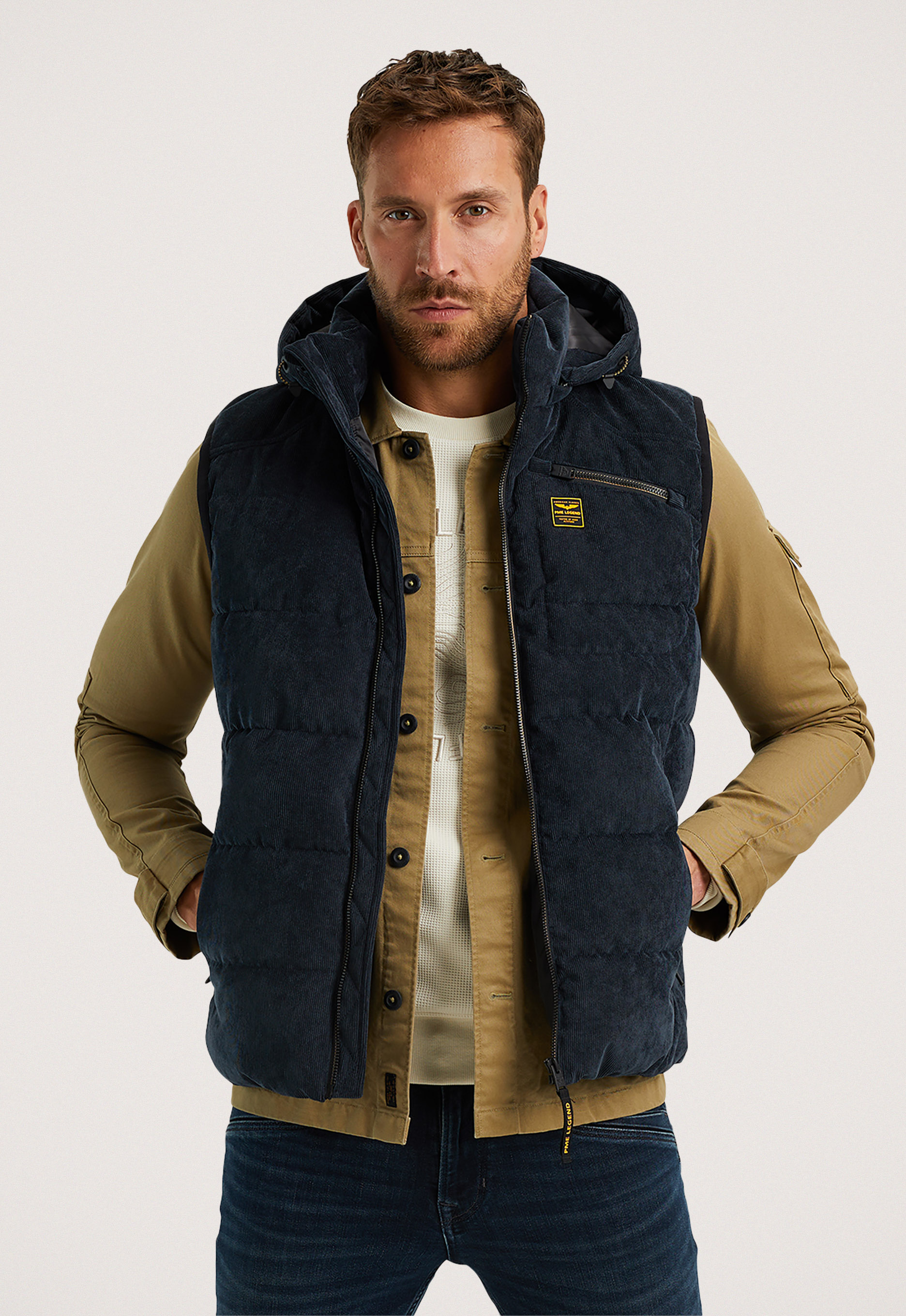 PME Legend Bodywarmer Gobbler BW Clear ford Blue Heren