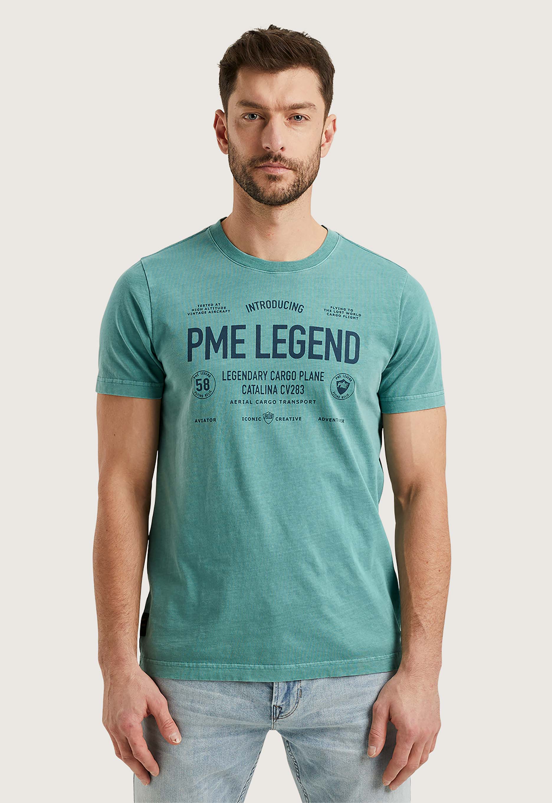 Pme legend R-neck Single Jersey T-shirt