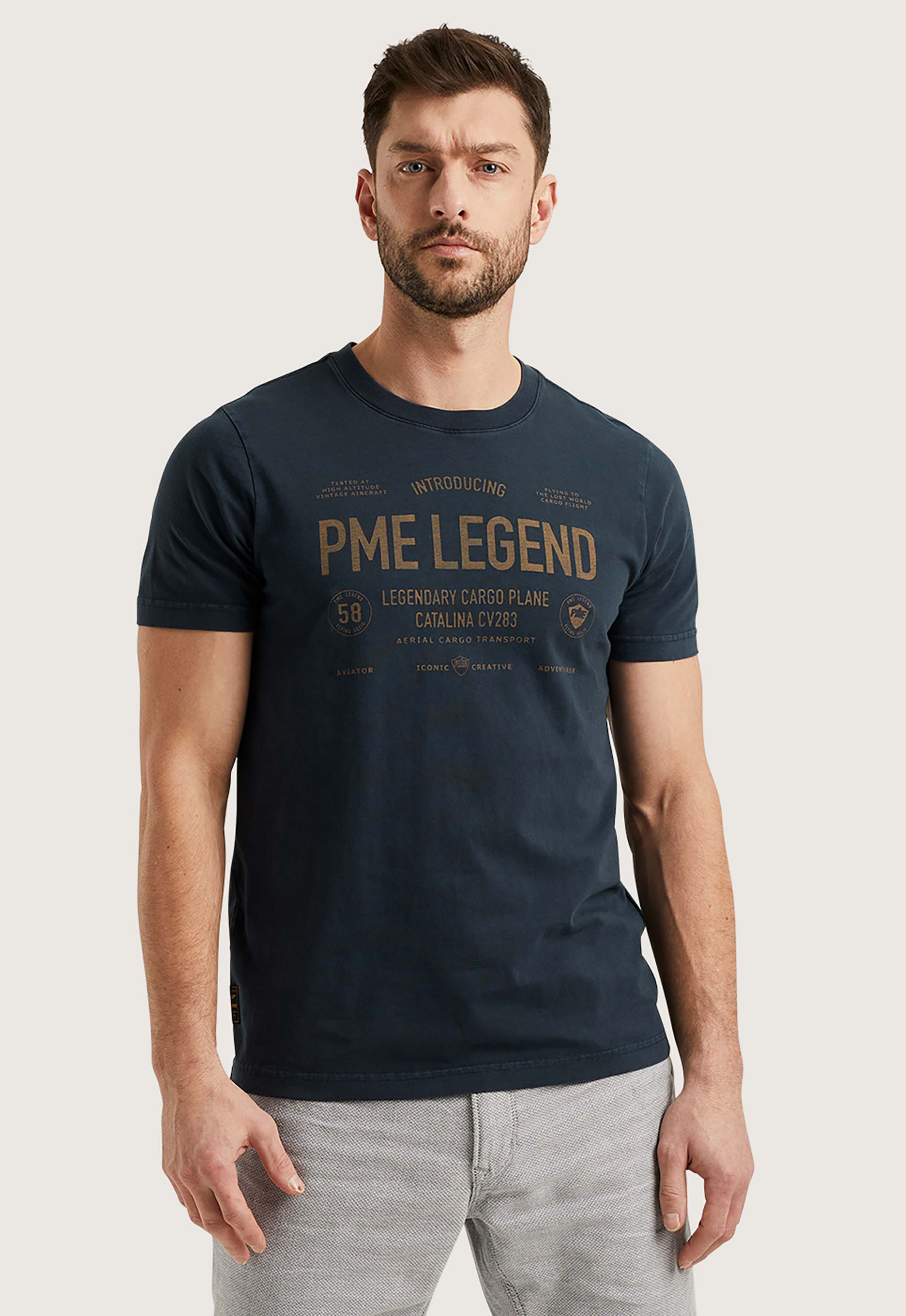 Pme legend R-neck Single Jersey T-shirt