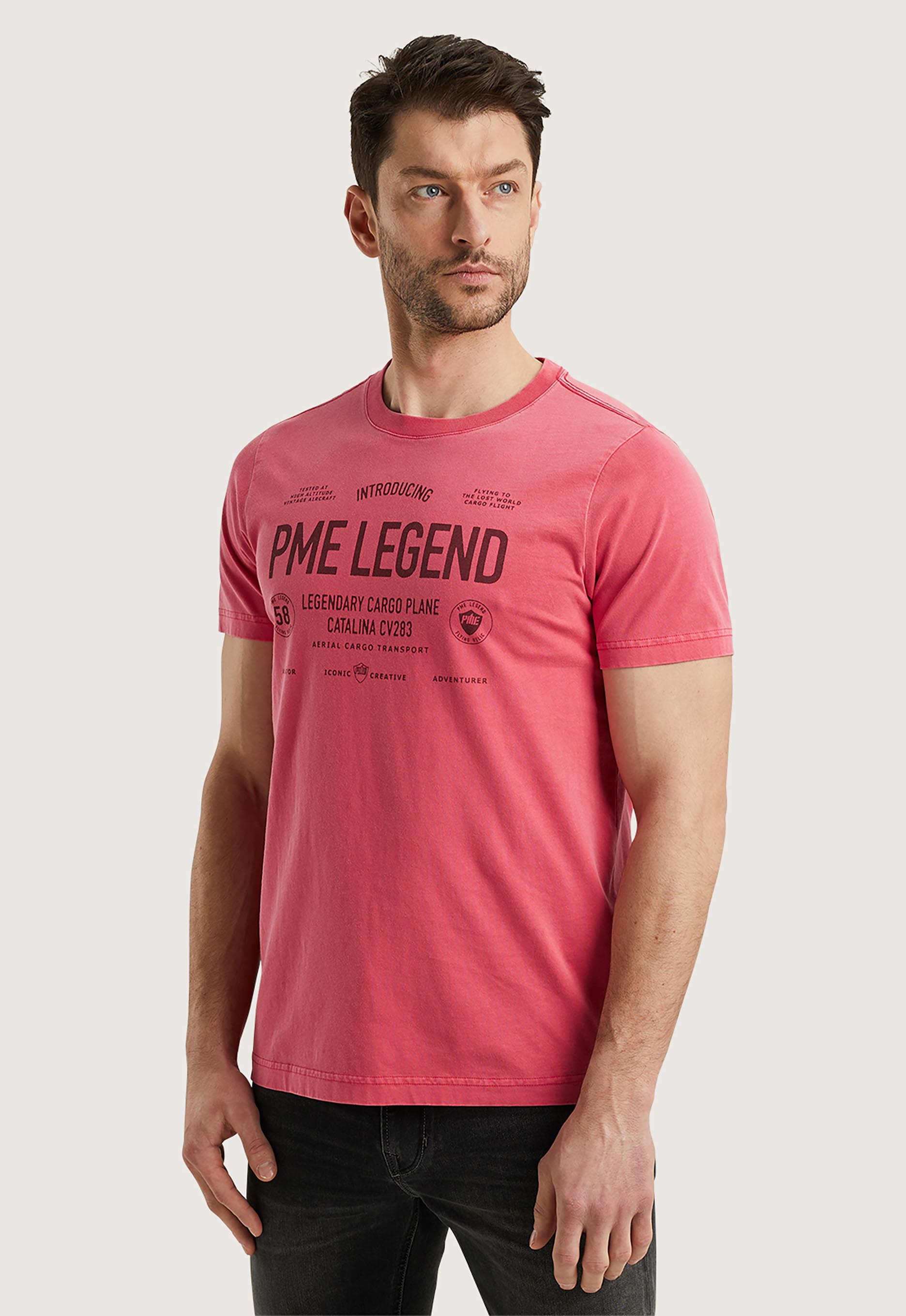 Pme legend R-neck Single Jersey T-shirt