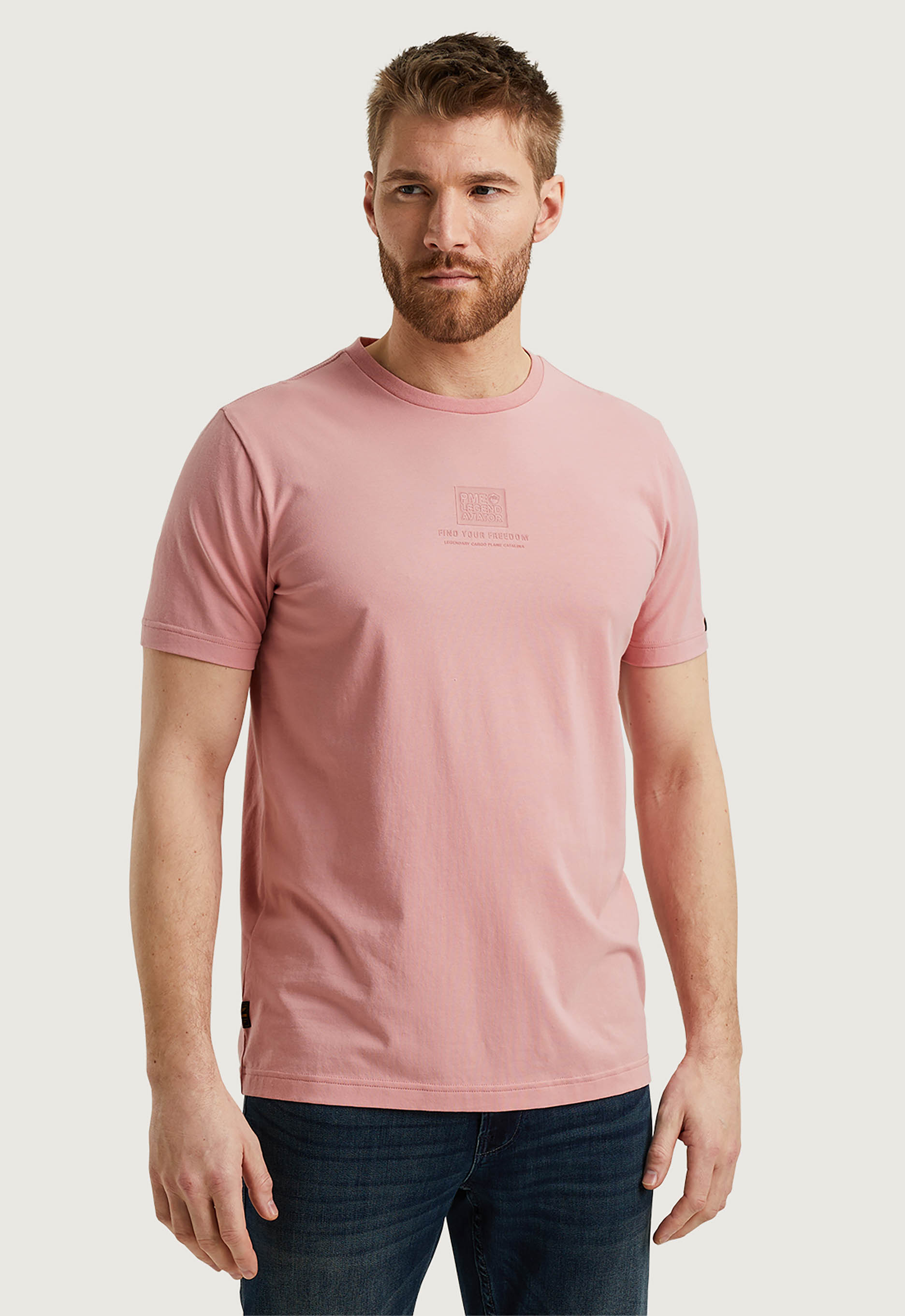 Pme legend R-neck Cotton Elastan Jersey T-shirt