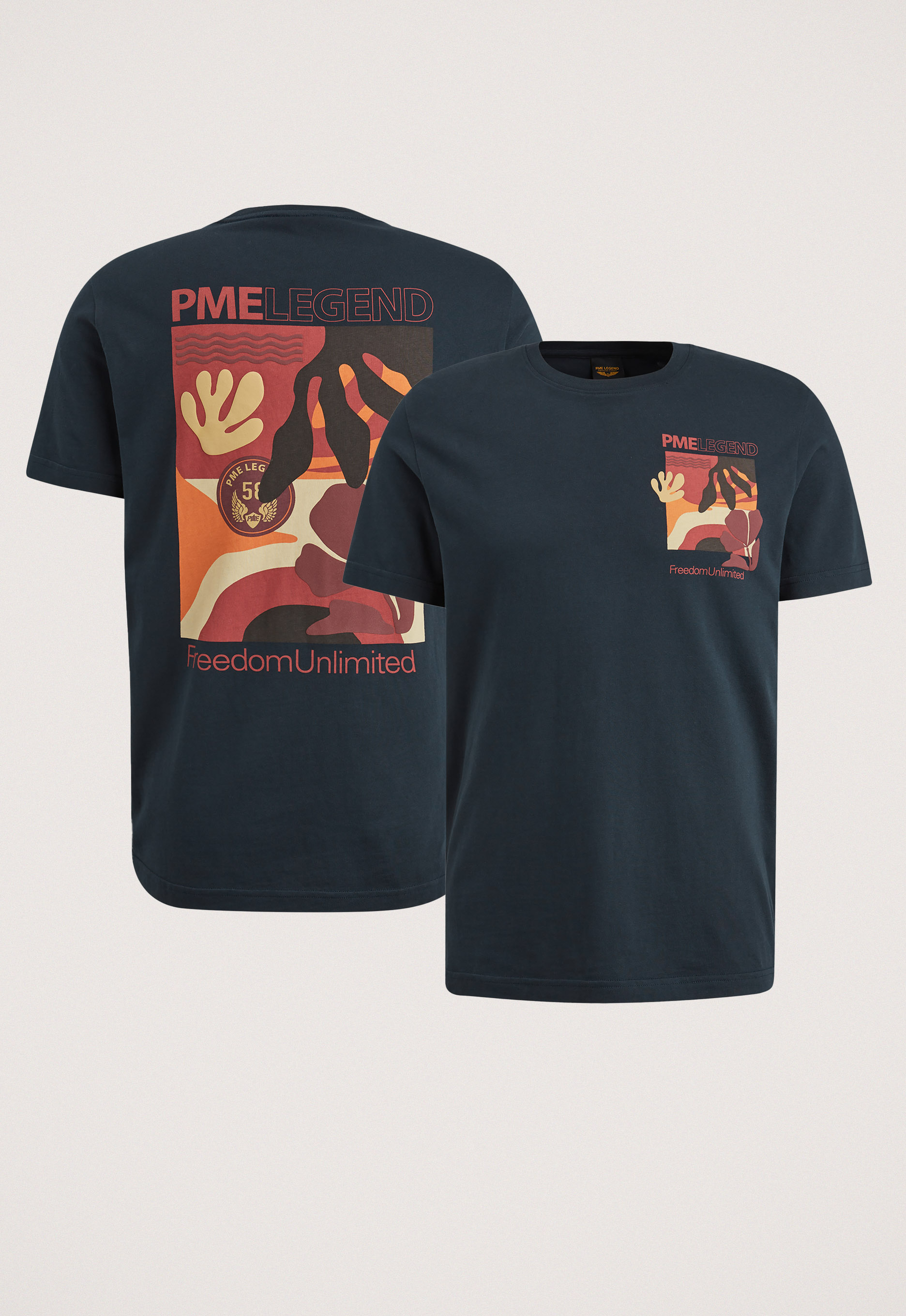 Pme legend R-neck Single Jersey Play T-shirt