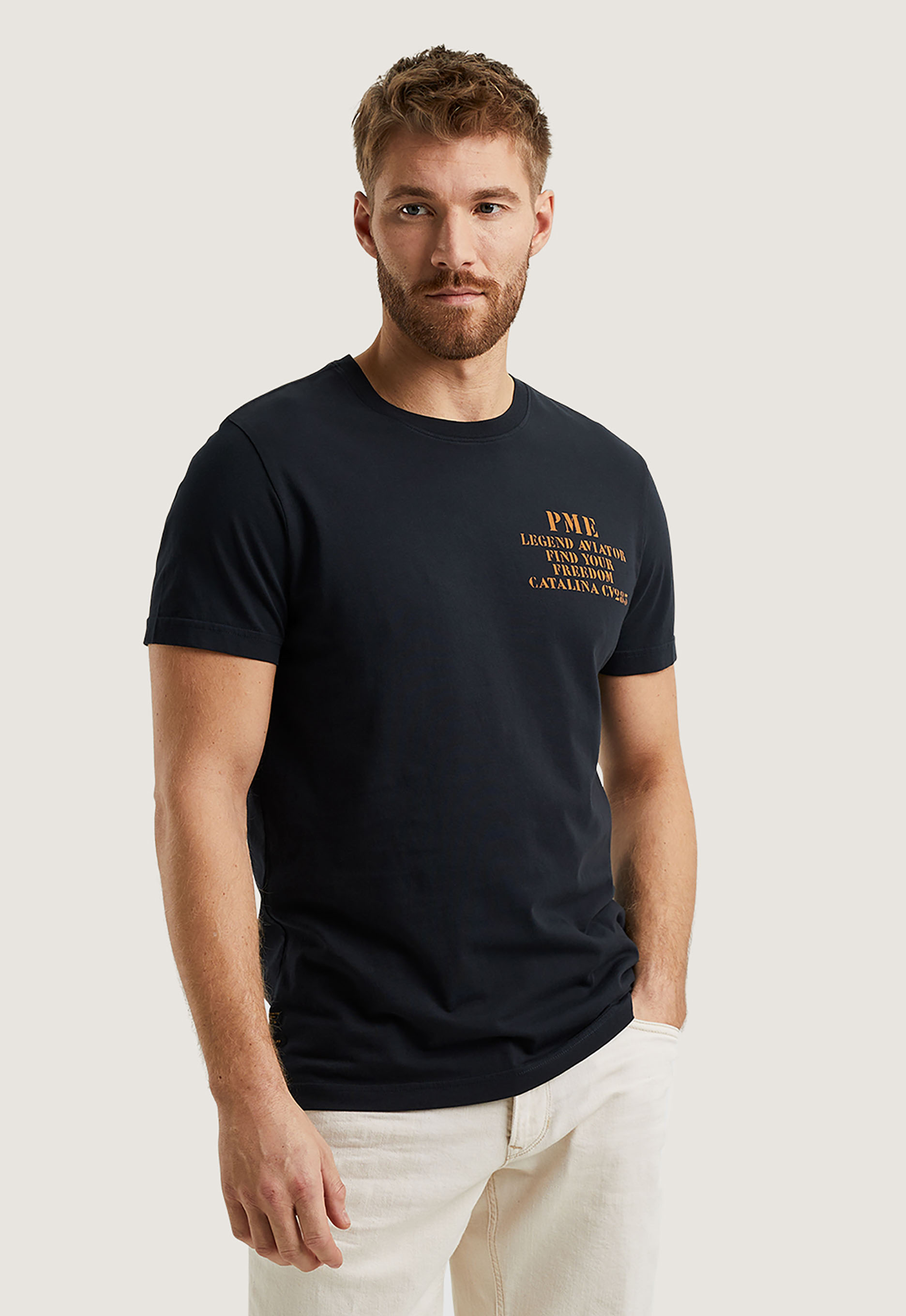 Pme legend R-neck Single Jersey Play T-shirt