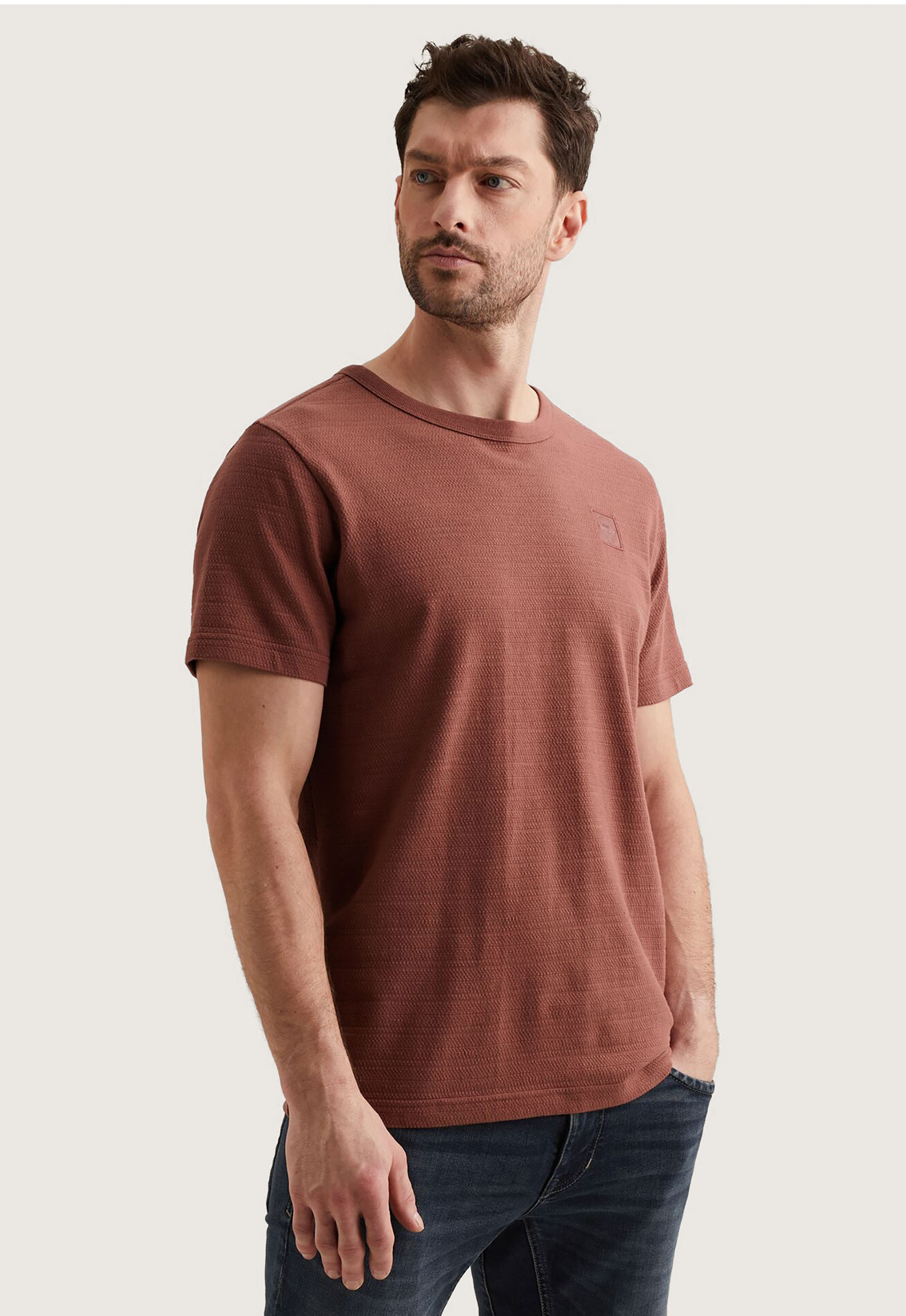 PME Legend Jacquard Striped T-shirt