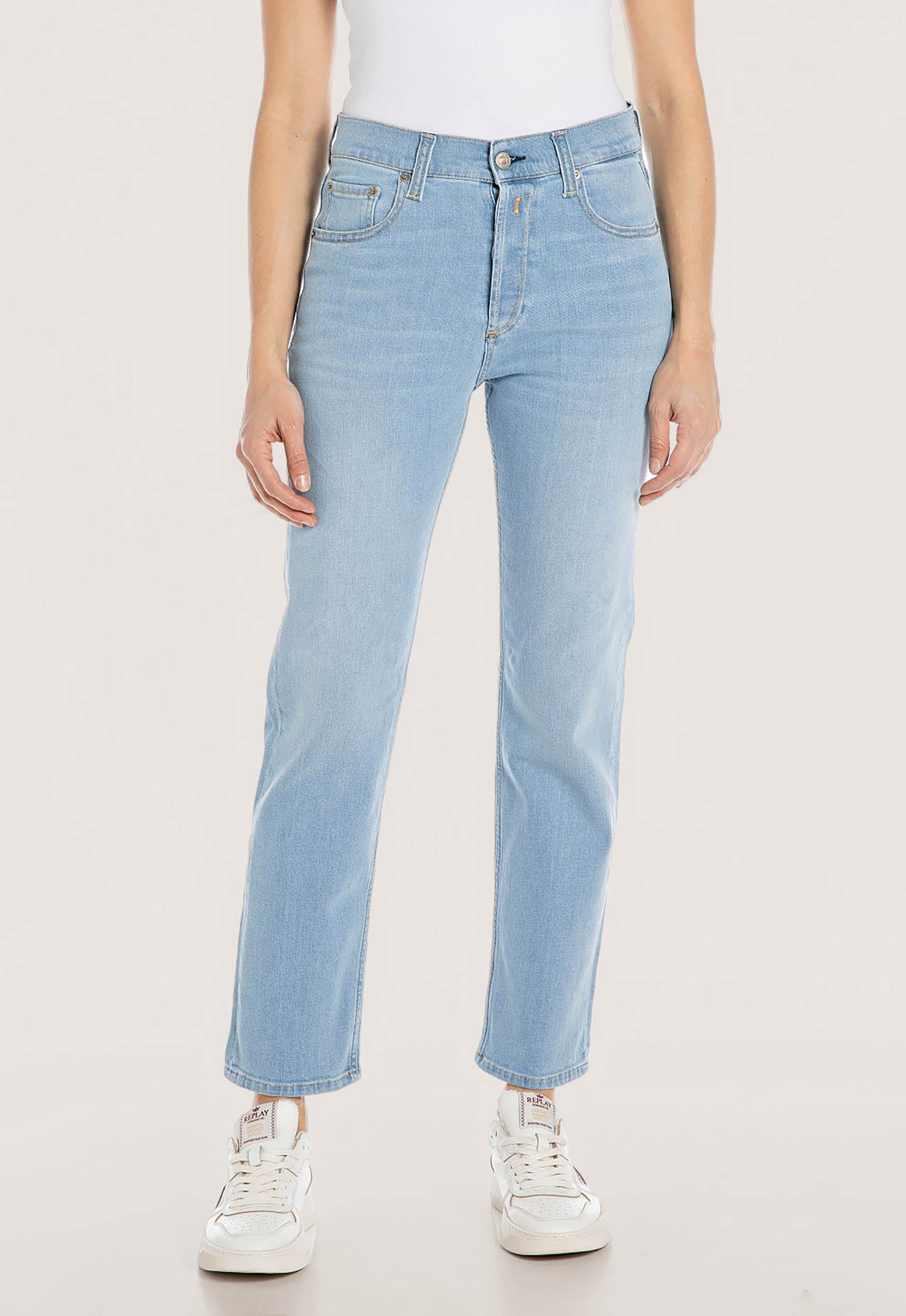 Replay Maijke Straight Fit Jeans