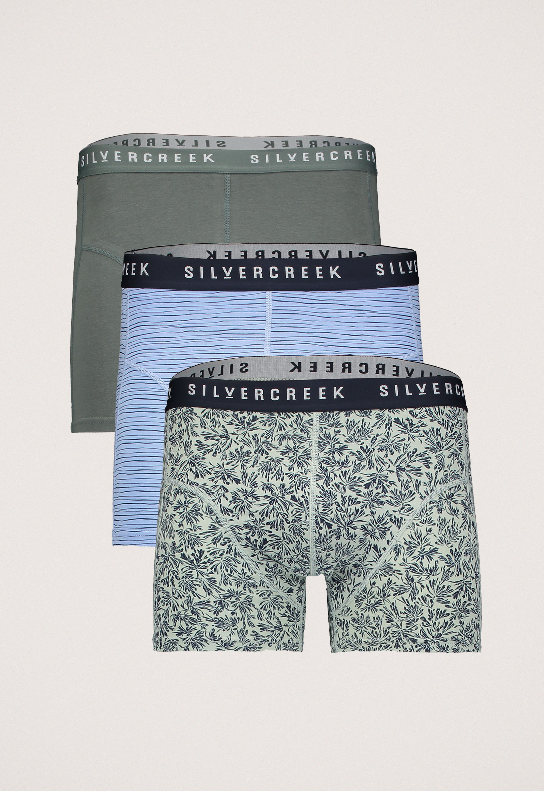 Silvercreek 3 Pack Boxershorts