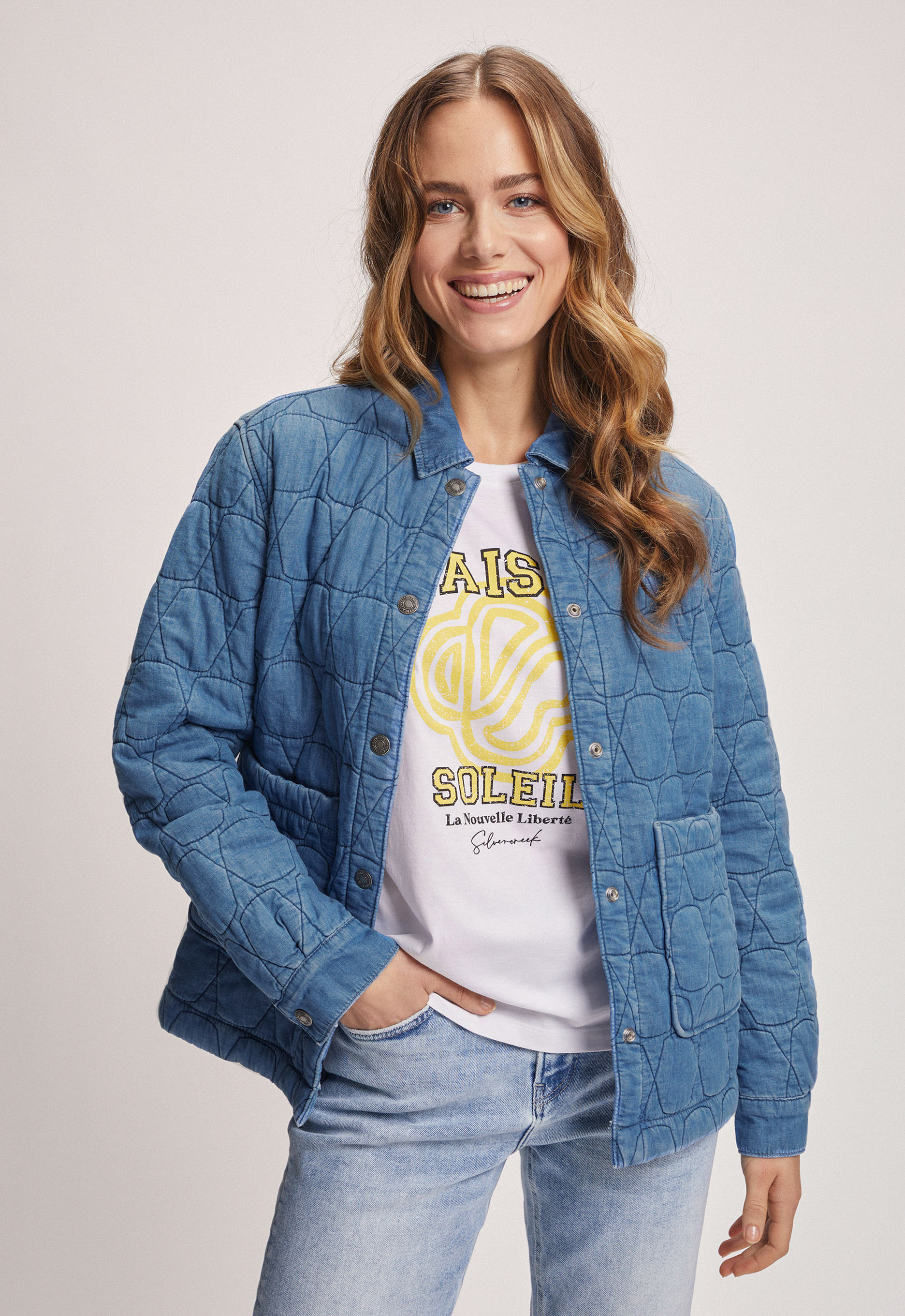 Silvercreek Tessy Quilted Denim Jacket