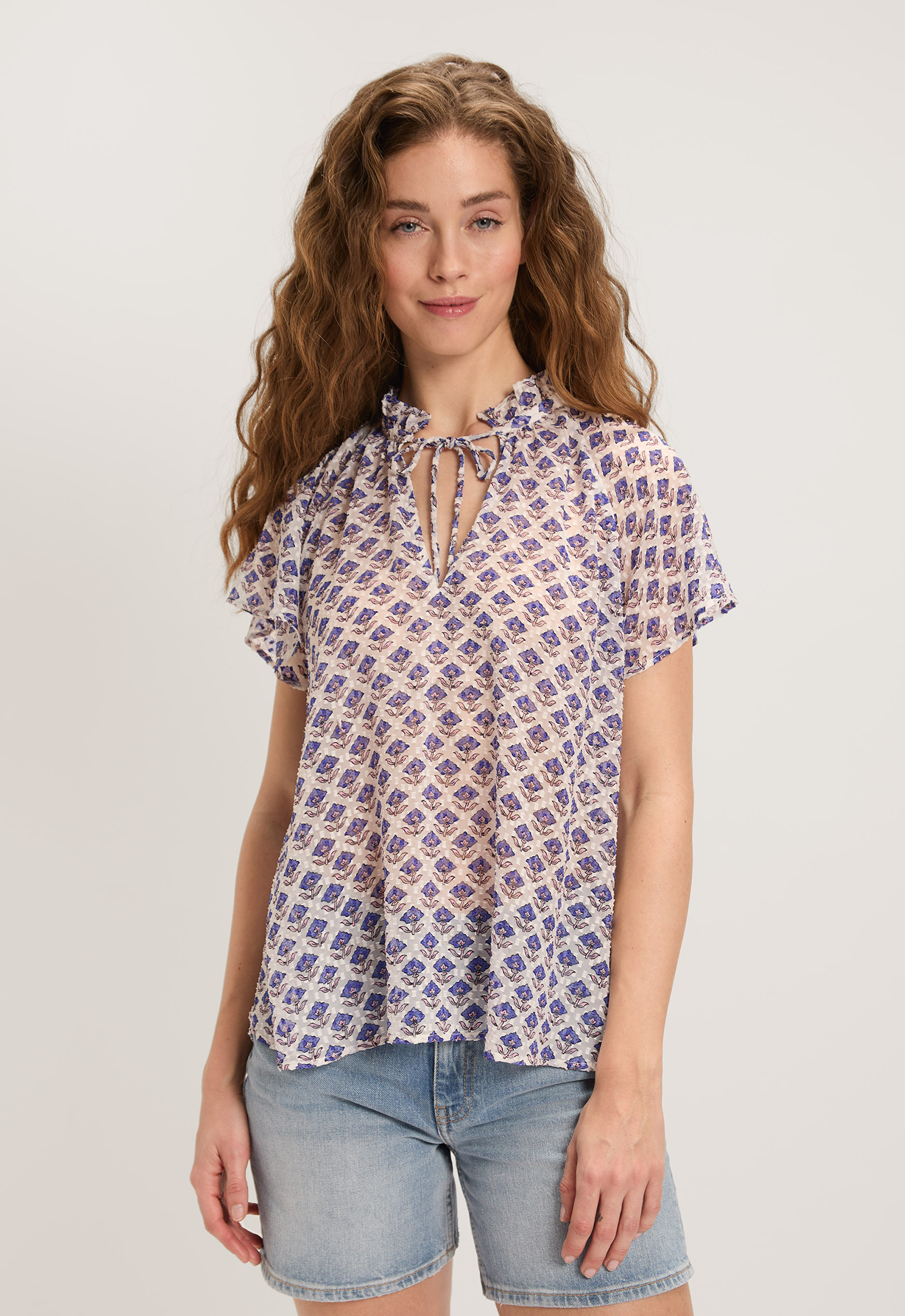 Silvercreek Karo Blouse
