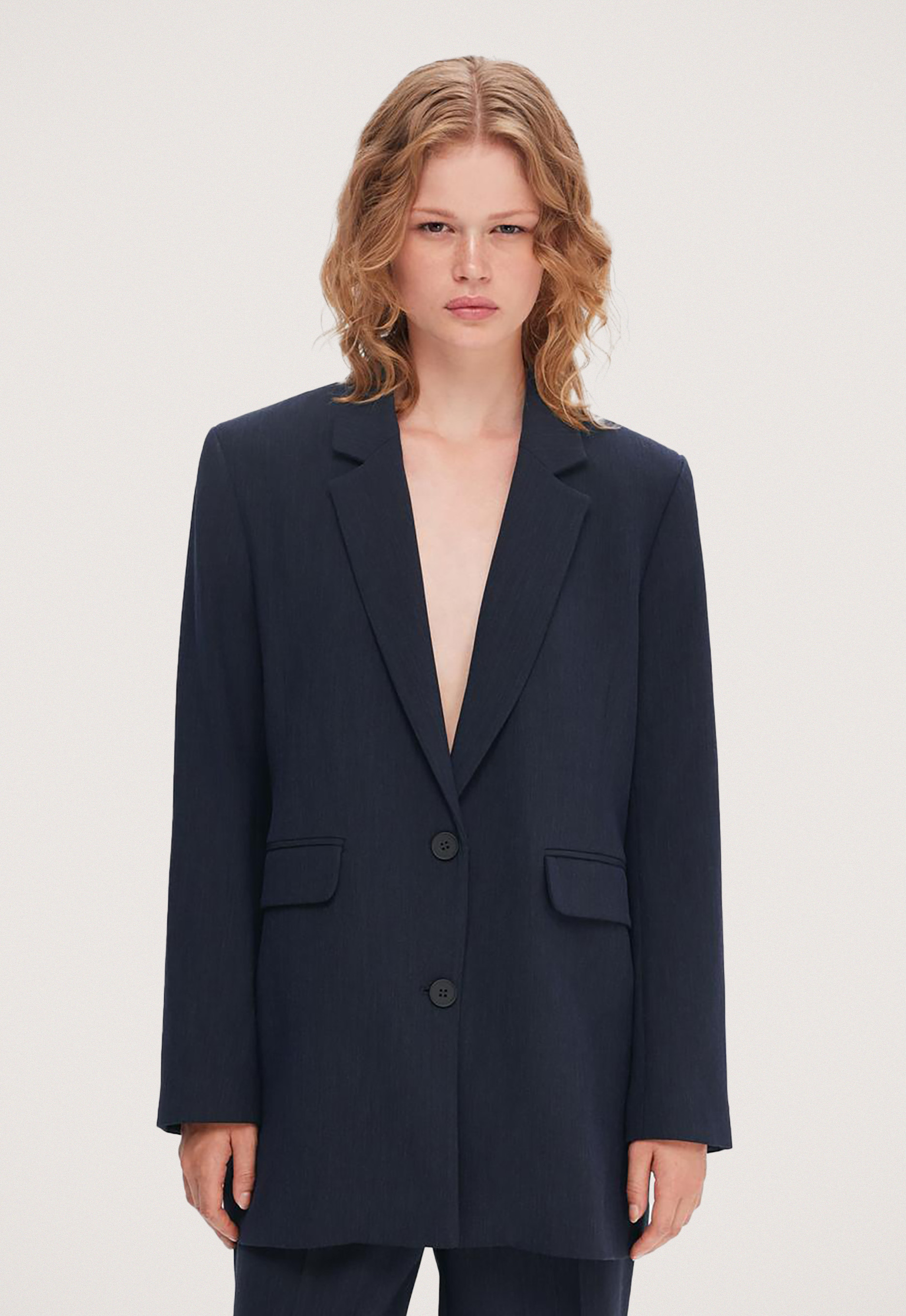 SELECTED FEMME Dames Blazers Slfrita Ls Relaxed Blazer Blauw