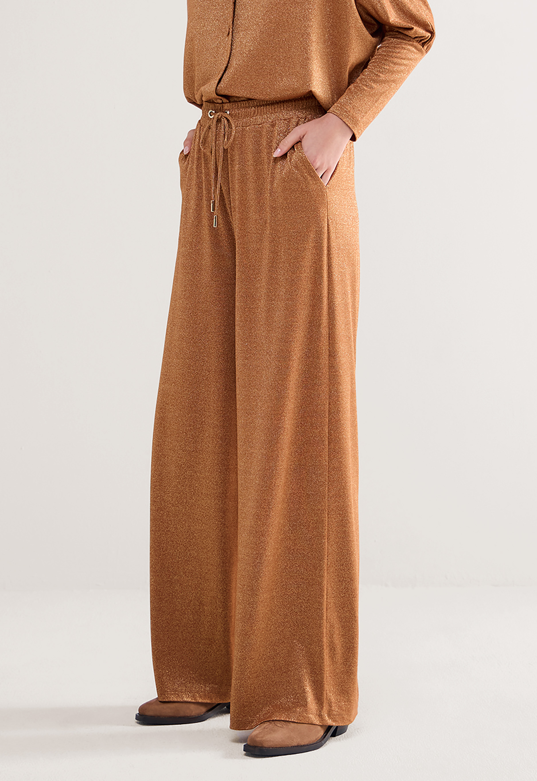 Summum Fine Lurex Broek